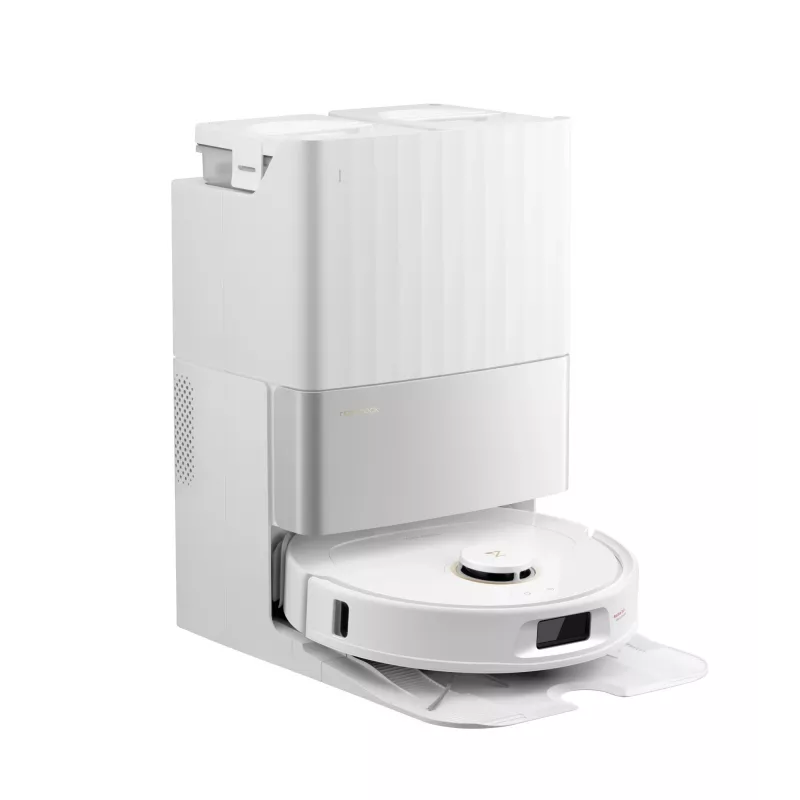 Roborock Qrevo 5AE (Q Revo C) robô aspirador com estação de acoplamento, branco