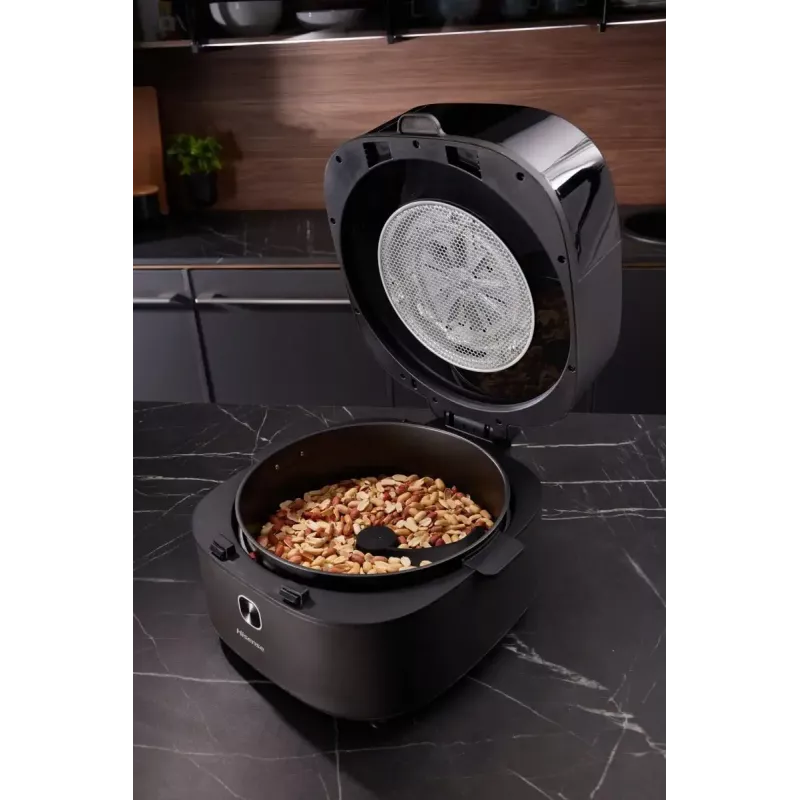 Hisense HAF1350DR Single 6,7 L Máquina de fritar a ar quente 1350 W Preto