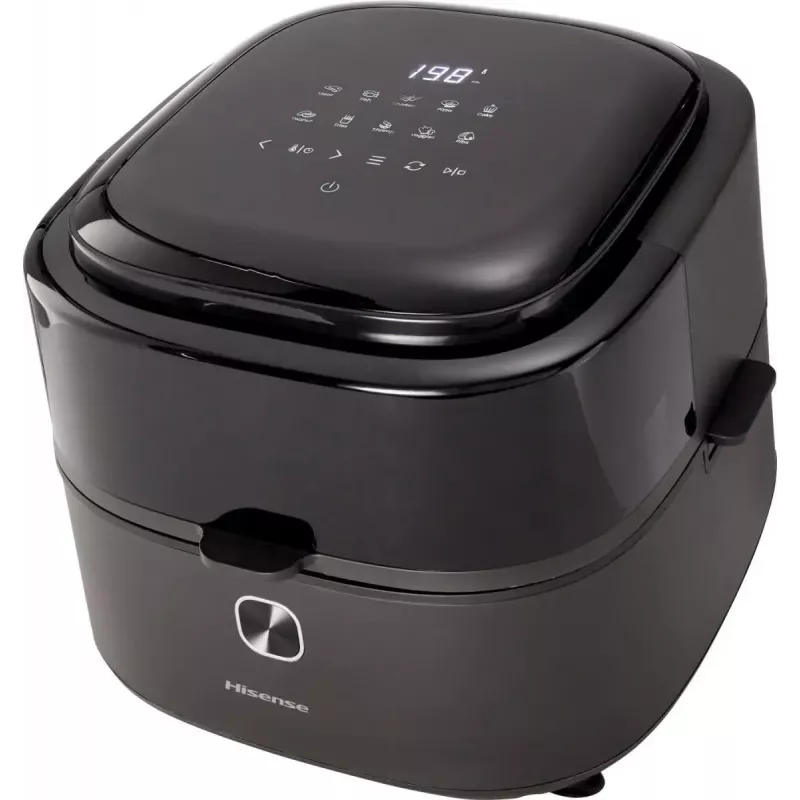 Hisense HAF1350DR Single 6,7 L Máquina de fritar a ar quente 1350 W Preto