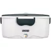 Unold 58850 marmita elétrica de 1,5 l, recipiente em aço inoxidável, branca