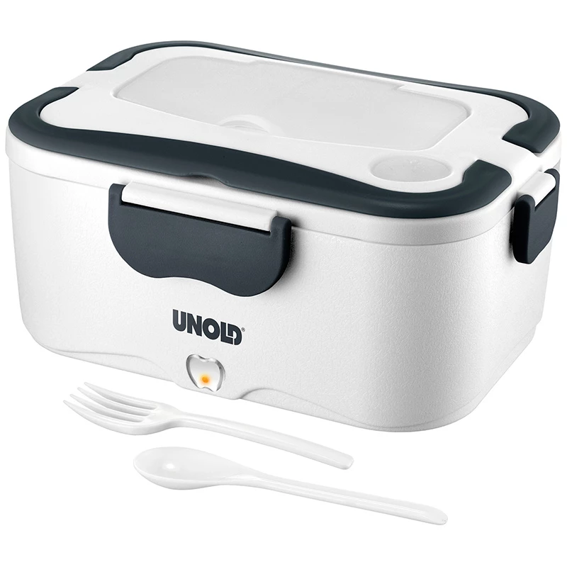 Unold 58850 marmita elétrica de 1,5 l, recipiente em aço inoxidável, branca