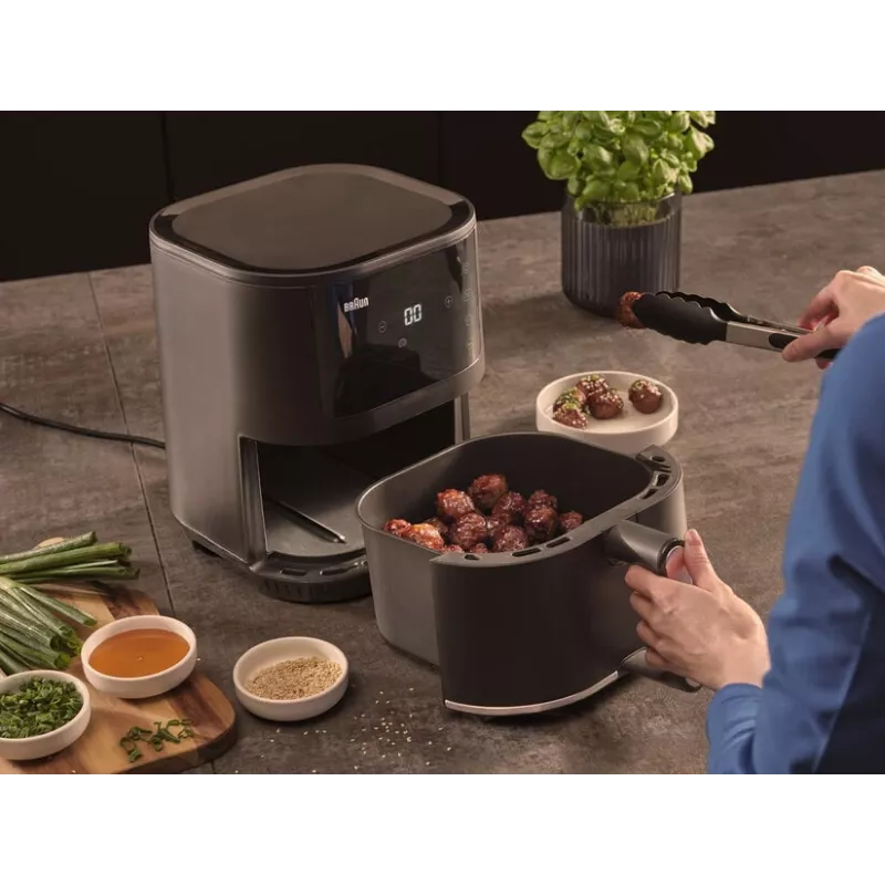 Braun MultiFry 3 Single 4.3 L Máquina de fritar a ar quente 1500 W Preto