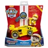 PAW Patrol , Ready, Race, Rescue Veículo Rubble’s Race & Go Deluxe com som, para crianças a partir de 3 anos