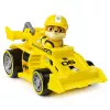 PAW Patrol , Ready, Race, Rescue Veículo Rubble’s Race & Go Deluxe com som, para crianças a partir de 3 anos