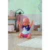 Pijama curto de unicórnio BABY born 43cm roupa de noite para boneca