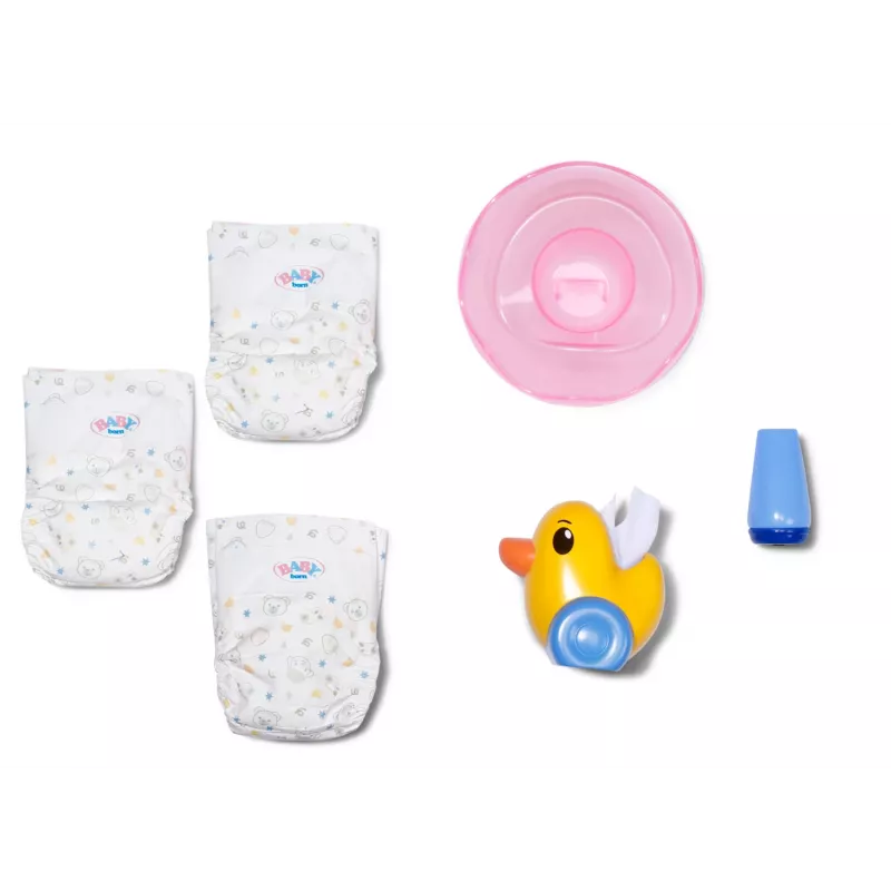 Bacio para bonecas ZAPF BABY born conjunto de bacio, multicolor, para crianças a partir de 3 anos