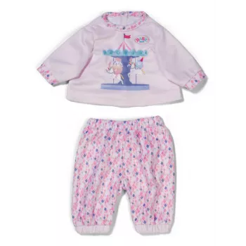 Pijama BABY born 43cm roupa de noite para boneca