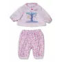 Pijama BABY born 43cm roupa de noite para boneca