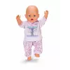 Pijama BABY born 43cm roupa de noite para boneca