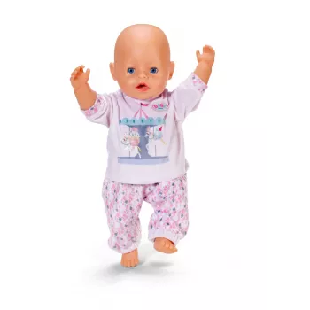 Pijama BABY born 43cm roupa de noite para boneca