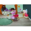 Berço para bonecas zapf creation BABY born 3-in-1 Pinplay — mobiliário para bonecas, berço/cama/saco de transporte convertível