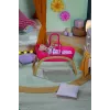 Berço para bonecas zapf creation BABY born 3-in-1 Pinplay — mobiliário para bonecas, berço/cama/saco de transporte convertível