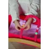 Berço para bonecas zapf creation BABY born 3-in-1 Pinplay — mobiliário para bonecas, berço/cama/saco de transporte convertível