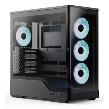 Caixa de computador AeroCool caixa Midi P500A preto