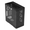 Caixa de computador AeroCool caixa Midi P500A preto