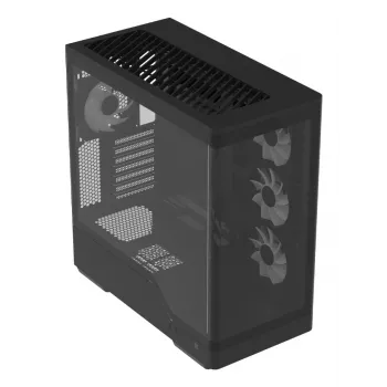 Caixa de computador AeroCool caixa Midi P500A preto