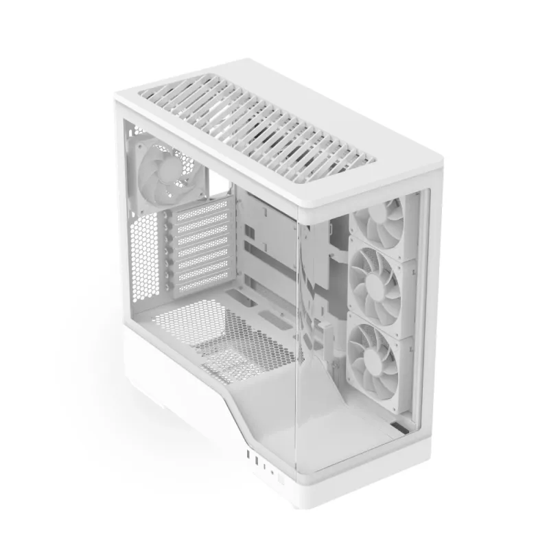 Caixa de PC AEROCOOL caixa Midi P500A branco — caixa Midi-Tower ATX, superfície branca