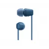 Headset Sony WI-C100 sem fios In-Ear chamadas/música Bluetooth azul
