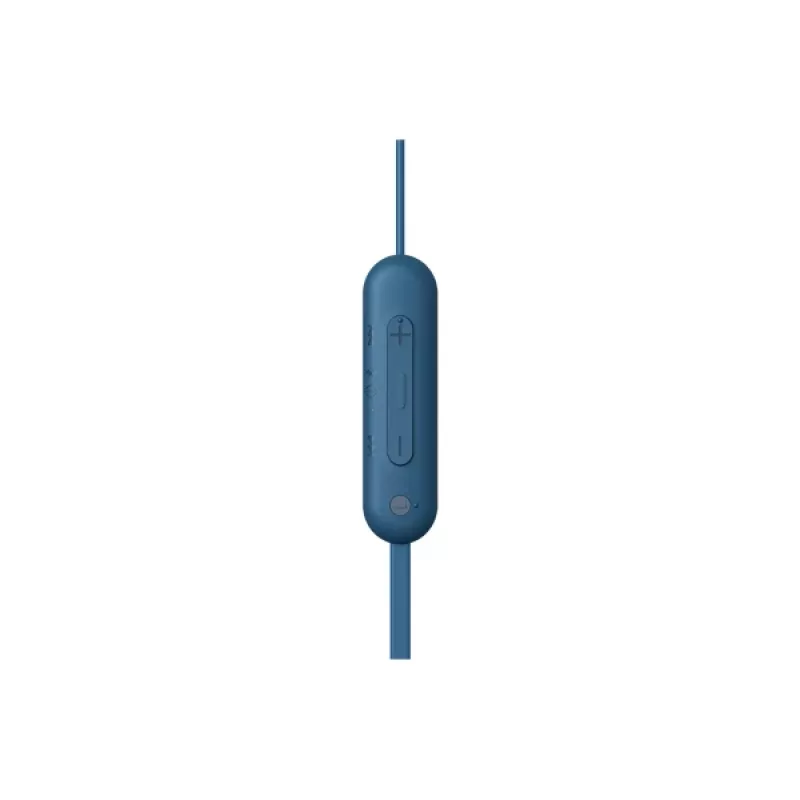 Headset Sony WI-C100 sem fios In-Ear chamadas/música Bluetooth azul