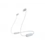 Headset Sony WI-C100 sem fios In-Ear chamadas/música Bluetooth branco