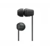 Headset Sony WI-C100 sem fios In-Ear chamadas/música Bluetooth preto
