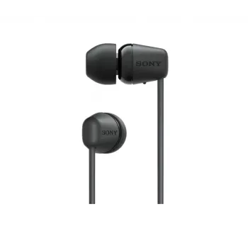 Headset Sony WI-C100 sem fios In-Ear chamadas/música Bluetooth preto