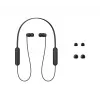 Headset Sony WI-C100 sem fios In-Ear chamadas/música Bluetooth preto