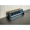 Régua de tomadas Brennenstuhl 1391040400 1,8 m 4 saídas AC para interior preto prateado