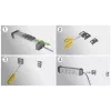 Tomada múltipla Brennenstuhl 1391030000 3 m 10 saídas AC para interior preto prateado