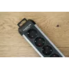 Tomada múltipla Brennenstuhl 1391030000 3 m 10 saídas AC para interior preto prateado