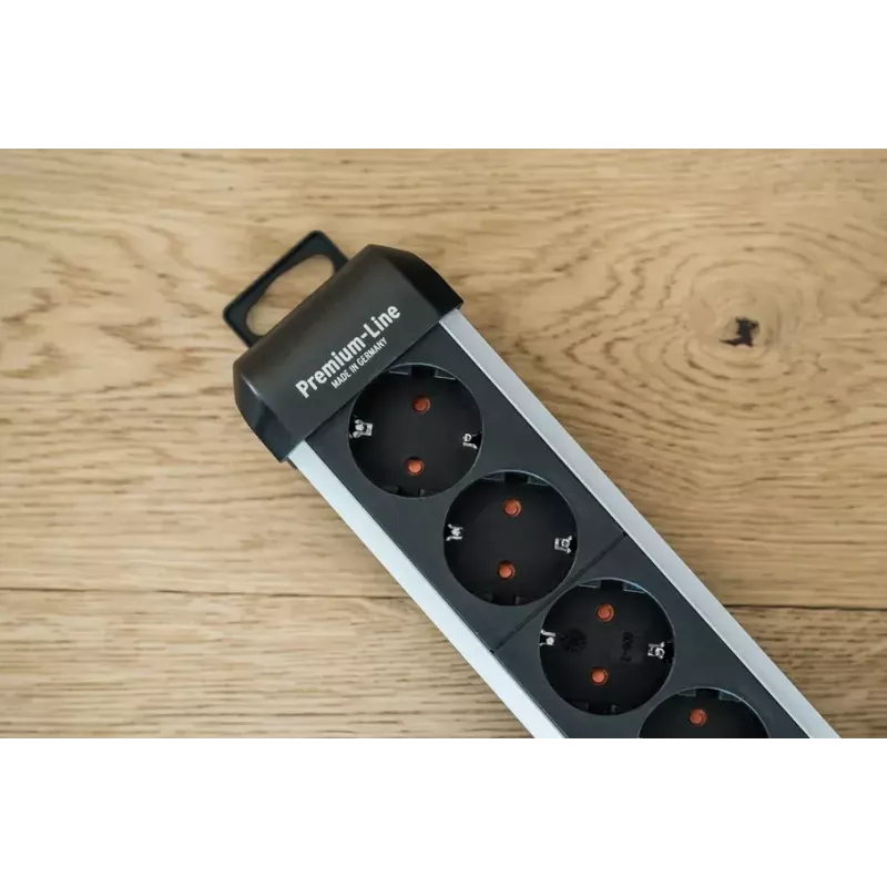 Tomada múltipla Brennenstuhl 1391030000 3 m 10 saídas AC para interior preto prateado