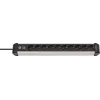 Tomada múltipla Brennenstuhl 1391030000 3 m 10 saídas AC para interior preto prateado