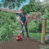 Minicultivador elétrico Einhell GE-CR 18/20 Li E 20 cm largura 20 cm profundidade