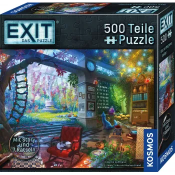 Puzzle Kosmos EXIT – O Puzzle: O Atelier Escondido, 500 peças