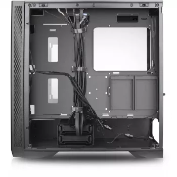 Caixa torre Silentware Air 1000, preto, painel lateral em vidro temperado