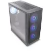 Caixa torre Silentware Air 1000, preto, painel lateral em vidro temperado