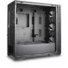 Caixa torre Silentware Air 1000, preto, painel lateral em vidro temperado