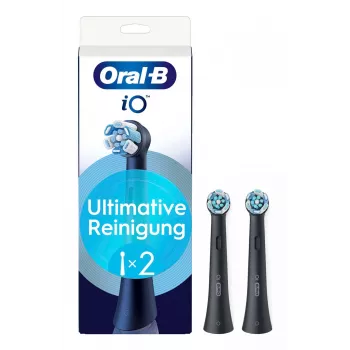 Cabeça de escova de dentes Oral-B iO Ultimate Clean 16262903 2 unidades preto