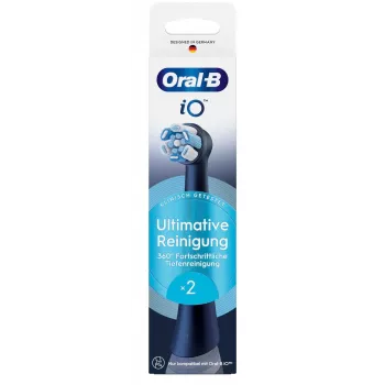 Cabeça de escova de dentes Oral-B iO Ultimate Clean 16262903 2 unidades preto
