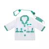 Melissa & Doug MPP RLP Doctor Rl Ply Conjunto de disfarce GML Fato de Carnaval criança unissexo uniforme