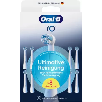 Cabeça de escova de dentes Oral-B 8 unidades branco