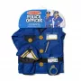 Melissa & Doug MPP RLP PoliceOfficerCstmRlplySet GML Fancy disfarce criança unissexo uniforme