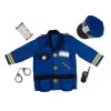 Melissa & Doug MPP RLP PoliceOfficerCstmRlplySet GML Fancy disfarce criança unissexo uniforme