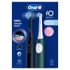 Escova de dentes elétrica BRAUN Oral-B iO Series 2 Duo preto/verde, recarregável, modelo 62418