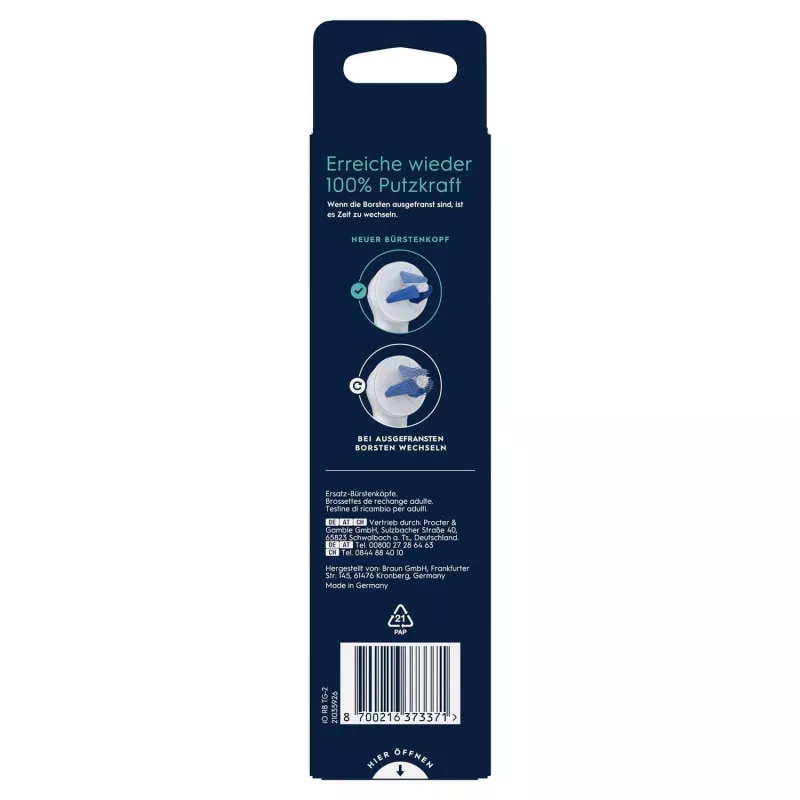 Escovas interdentais Oral-B iO 373371 pack de 2 — escovas de limpeza interdental de substituição