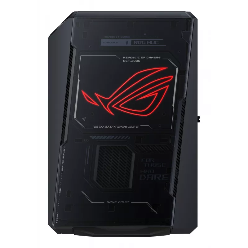 ASUS ROG NUC RNUC15JNK7X569A2 Intel Core Ultra 7 255HX 16 GB DDR5-SDRAM 1 TB SSD NVIDIA GeForce RTX 5060 Windows 11 Home Mini PC preto