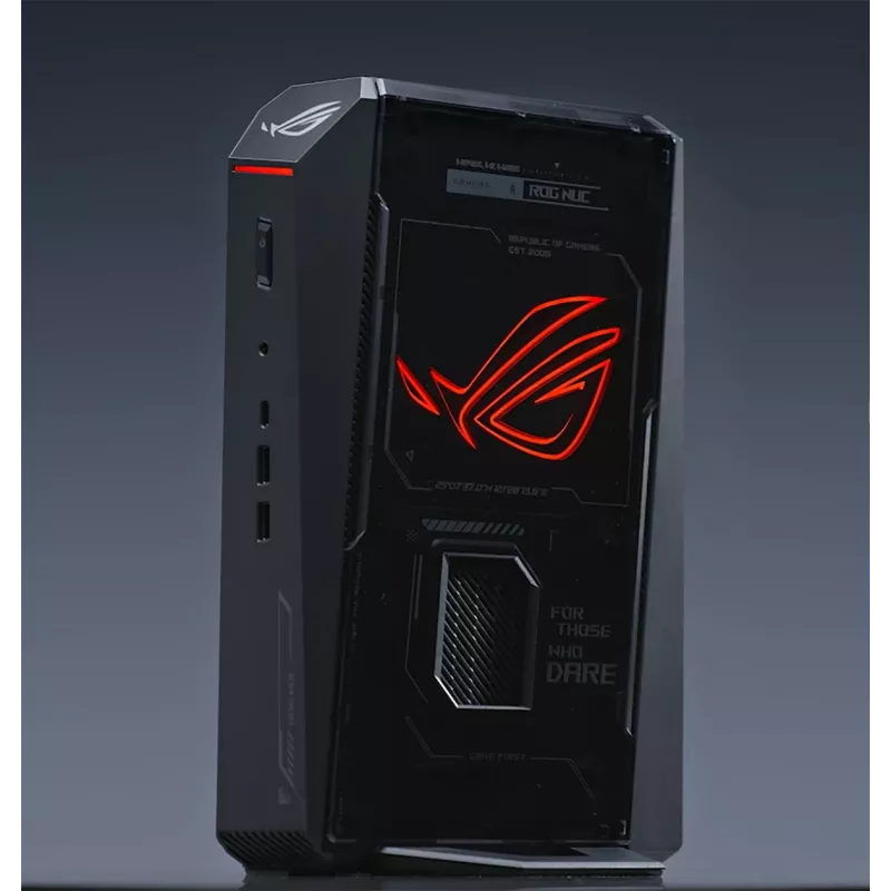 ASUS ROG NUC RNUC15JNK7X569A2 Intel Core Ultra 7 255HX 16 GB DDR5-SDRAM 1 TB SSD NVIDIA GeForce RTX 5060 Windows 11 Home Mini PC preto