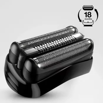 Rede de corte e lâmina de substituição para máquina de barbear BRAUN Series 3, modelo 21B (MPN 736879)