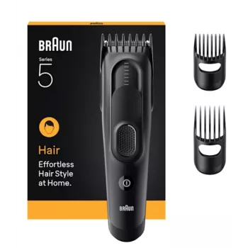 Máquina de cortar cabelo/aparador Braun HC5530 preto 17 níquel-hidreto metálico (NiMH)