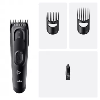 Máquina de cortar cabelo/aparador Braun HC5530 preto 17 níquel-hidreto metálico (NiMH)